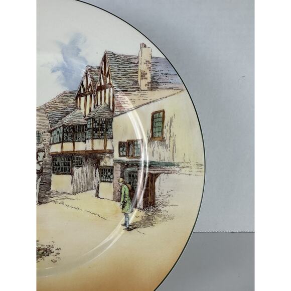Royal Doulton Old English Coaching Scenes Dinner Plate Rare Mint - Picture 4 of 8